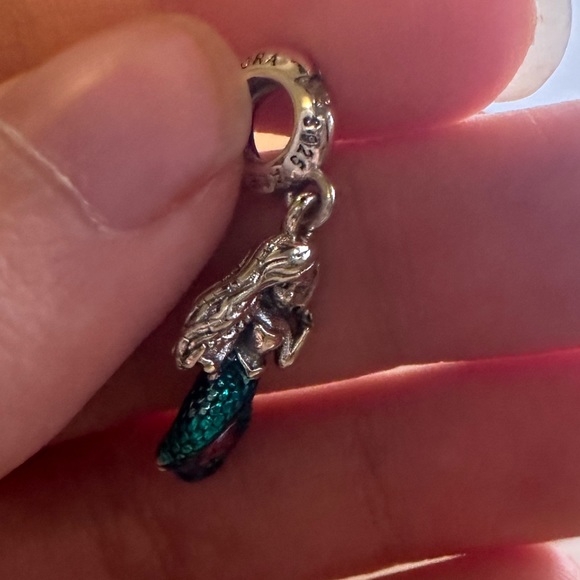 NWOT Pandora x Disney Little Mermaid Ariel Dangle Charm - 792695C01 - Picture 10 of 16